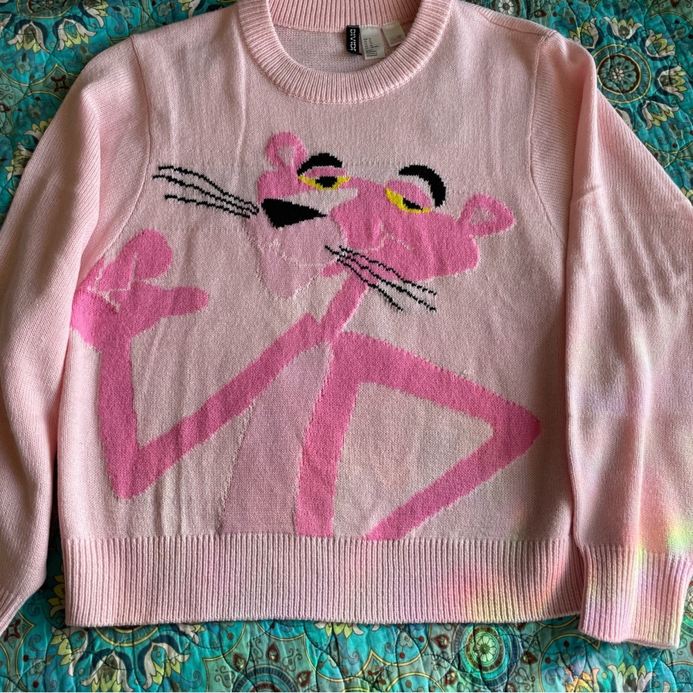💗🕵️‍♂️ Pink Panther Sweater 🕵️‍♂️💗
